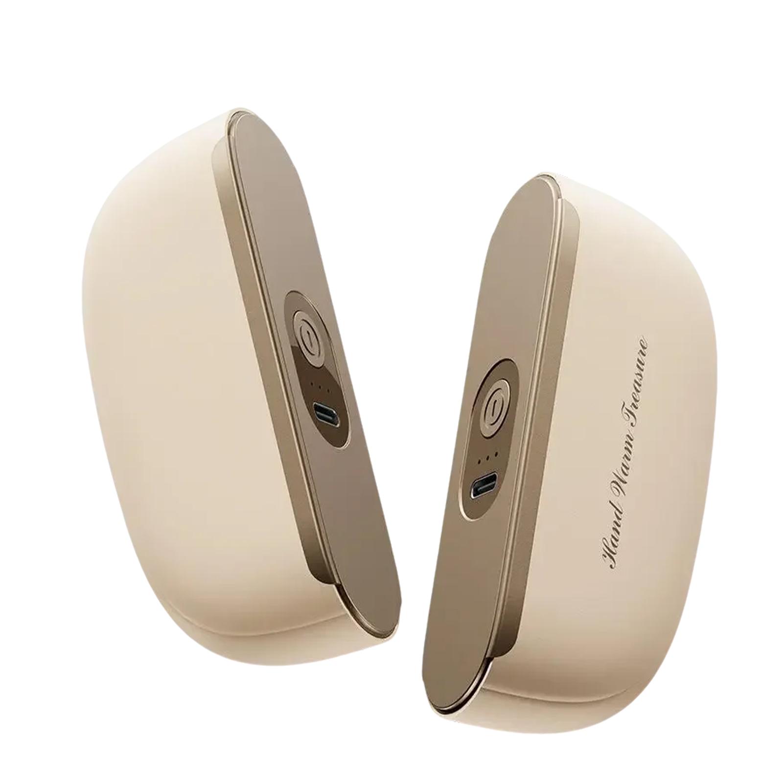 Грелка для рук, портативная карманная грелка для рук, магнитная электрическая грелка для рук, креативная раздельная грелка для рук, портативная грелка для улицы, два в одном. One Size