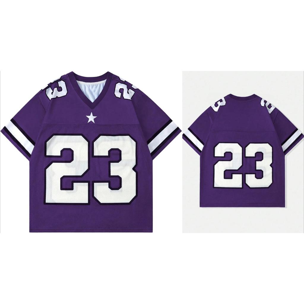 Men's and Women's Digital Pattern Jersey Short Sleeve Stripe Casual T-shirt Sports Shirt T-shirt