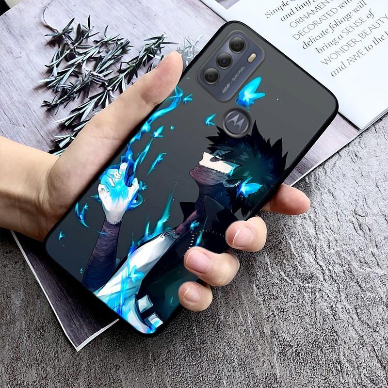 My Hero Academia Phone Case for Motorola Moto E32 E20 E40 G22 G52 G20 G30 G100 G60 G50 G10 GPure GStylus G9 One Action Macro