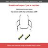 Zongshen 150X Bumper Exhaust Protection Bar – Full Coverage Front & Rear Protective Accessory