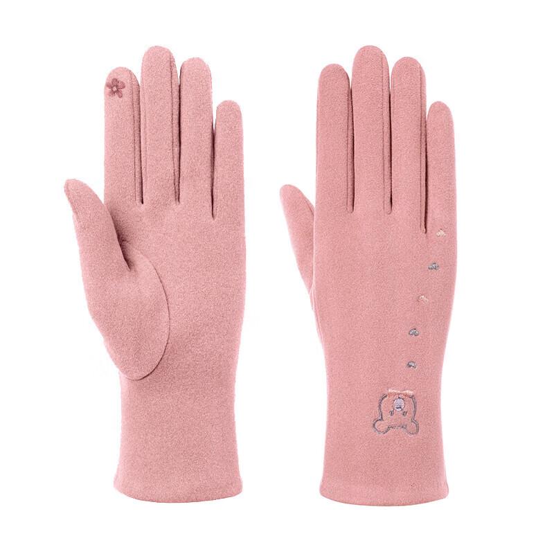 Women s Winter Bear Touchscreen Gloves - 2 Pairs