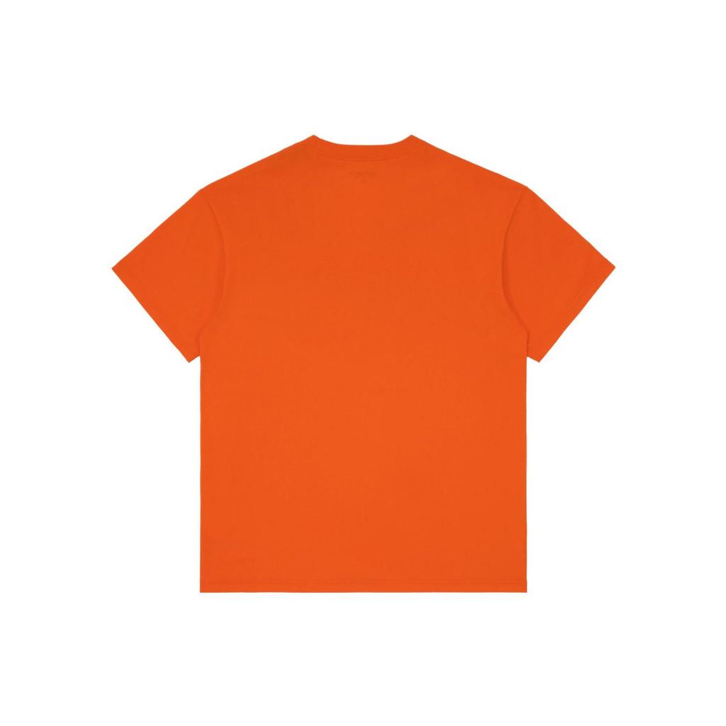Carhartt WIP Camiseta Unisex de Manga Corta con Cuello Redondo y Estampado Naranja I027751-08O-90