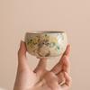Cute Cat Rabbit Ru Yao Ceramic Teacup Chinese Kung Fu Tea Set Creative Master Mug Meditation Cup Teaware Tea Cups 2025 New