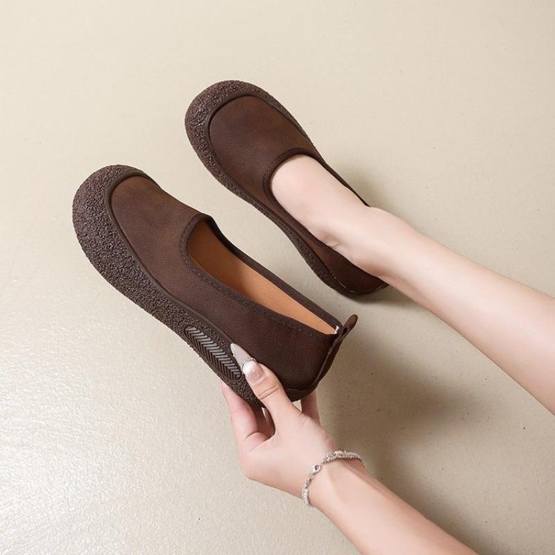 Móda Nový Styl Mokasíny Dámské Ploché Boty Ležérní Dámské Tenisky Jarní Móda Sport Běžecké Boty Retro Pohodlí Zapatos De Mujer