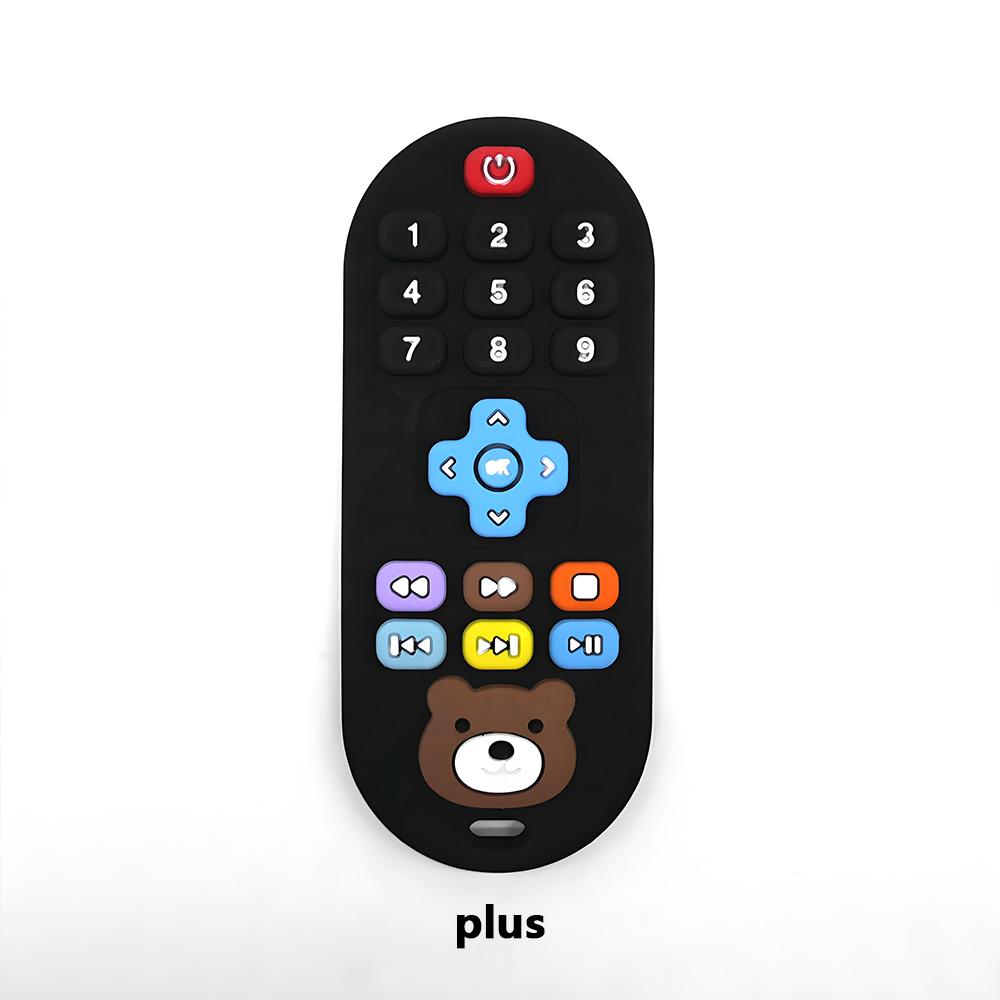 Food-Grade Remote Control Teether Plaything ideal for Children Anti-Feeding Simulation Soothing Teethers Infant Development