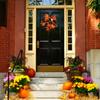Handmade Halloween for Front Door Festival Celebration Flower Wreaths Home Decor pendant Wreath