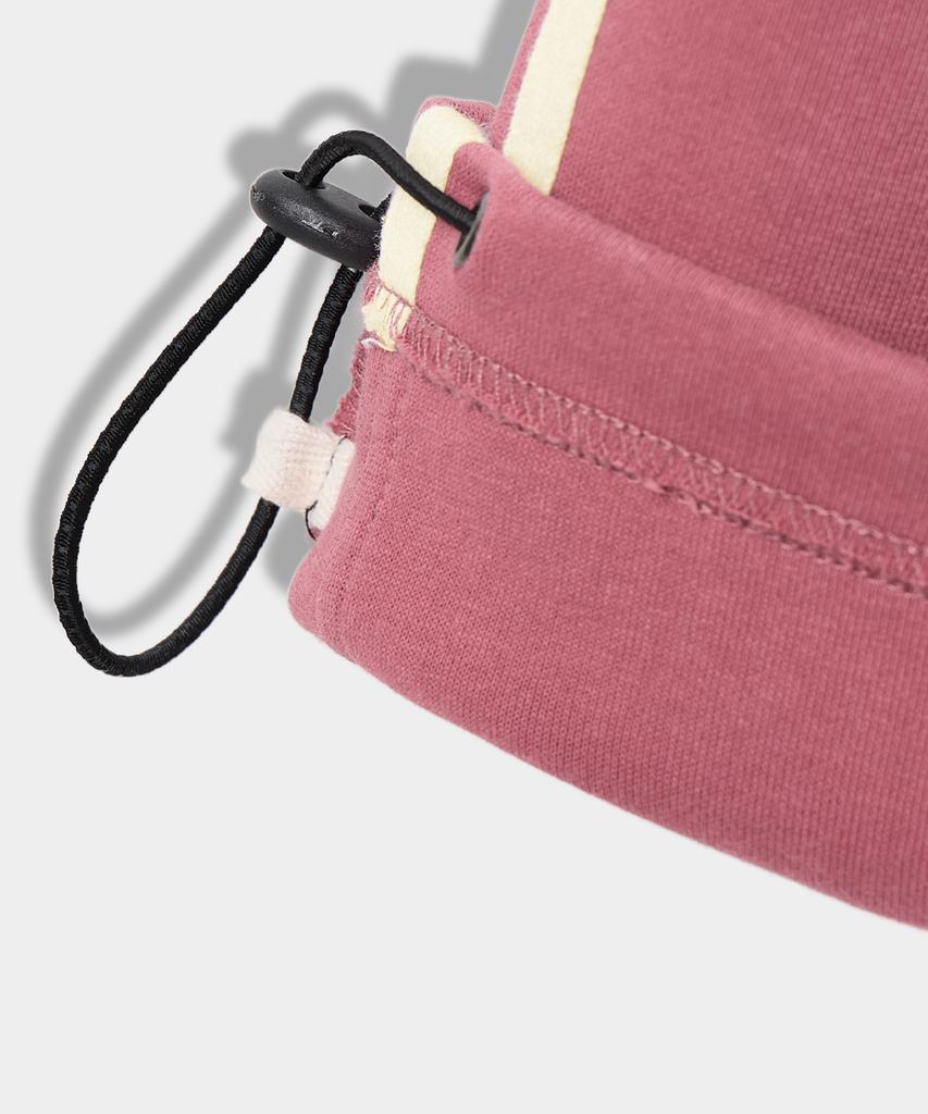 Yujen Washed Semi Bootcut Track Sweatpants_Pink