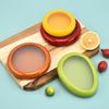 Silicone Film Seal Mini Fridge Storage Box for Avocado & Lemon