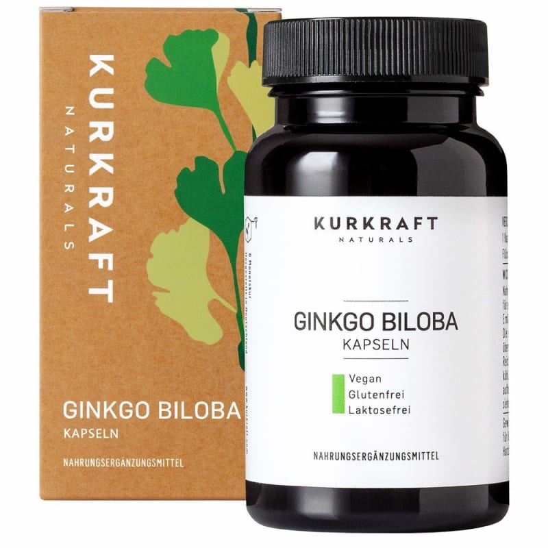 

Kurkraft Ginkgo Biloba 180 Capsules