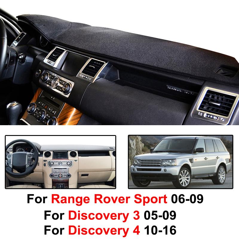 Für Land Rover Range Sport L320 2005 2006 2008 2009 Auto Armaturenbrettabdeckung Armaturenbrettabdeckung Matte Sonnenschutz Teppich Innenraum Autozubehör