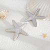 Sea Breeze Party Übertrieben Stern Ohrstecker Personalisierte Urlaub Sommer Strand Seestern Metall Ohrringe Trendy Luxus