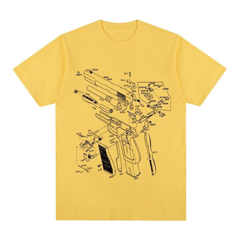 Glock Humor Secured Cool Pistol Weapon Handgun perfection We Trust t-shirt Cotton Unisex T shirt New TEE TSHIRT Womens tops