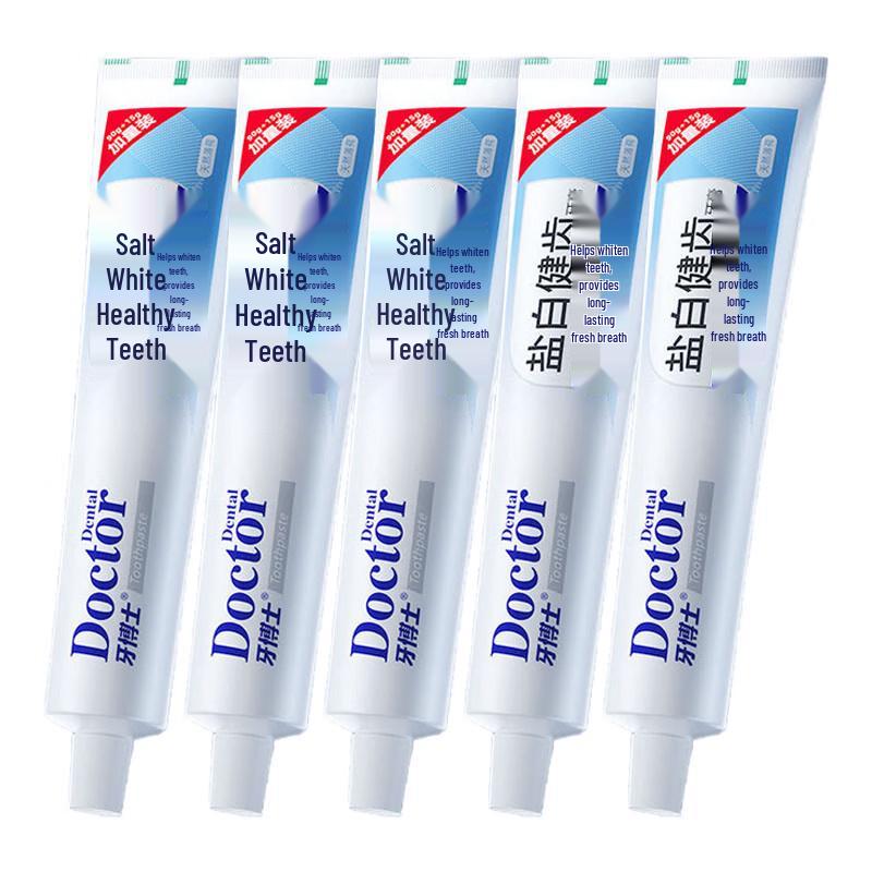 Dr. Tooth Salt White Deep Clean Toothpaste 5-Pack