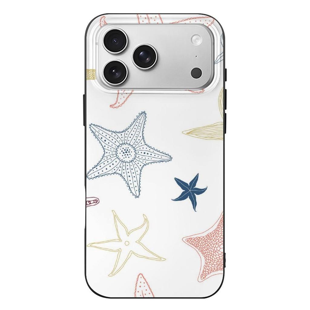 1 Pack For Iphone 17/17Air/17Pro/17ProMax Slim TPU Anti-Fingerprint Shield Case With Cushion Bumpers, Clear Body And Thin Fit