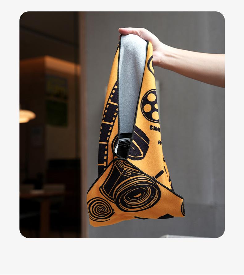 Ambitful Magic Velcro Fabric Camera Lens Wrap Bag