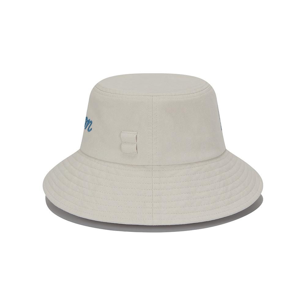 MALBON GOLF Basic Lettering Bucket Hat Light Gray