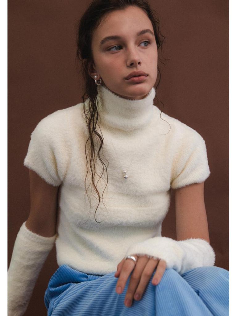 Dongdaemun Double Pearl Silver Necklace: Stylish, Unique, and Minimalist Clavicle Chain