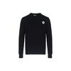 Sweatshirts Men's Black Crew Neck Moderate Regular 10004629-A04