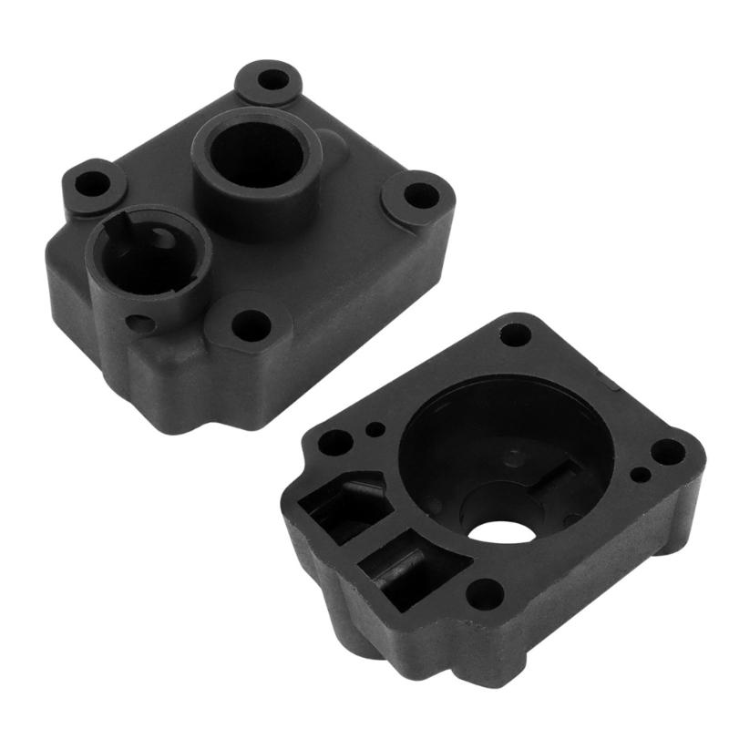 Marine Cooling Pump Service Kit, Outboard Water Pump Impeller Repair Set with Mixed Plastic, Stainless and Rubber Components for 25HP 30HP 35HP 40HP