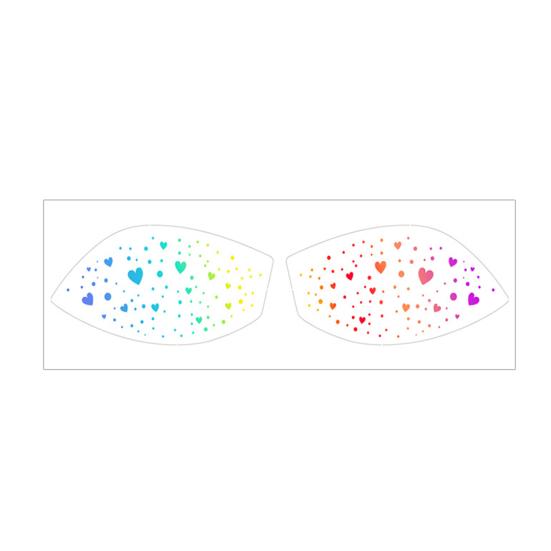 Metallic Eye Tattoo Stickers, Waterproof Temporary Freckle Decals, Sparkling Foil Eye Makeup for Festival Party, Glitter Face Art