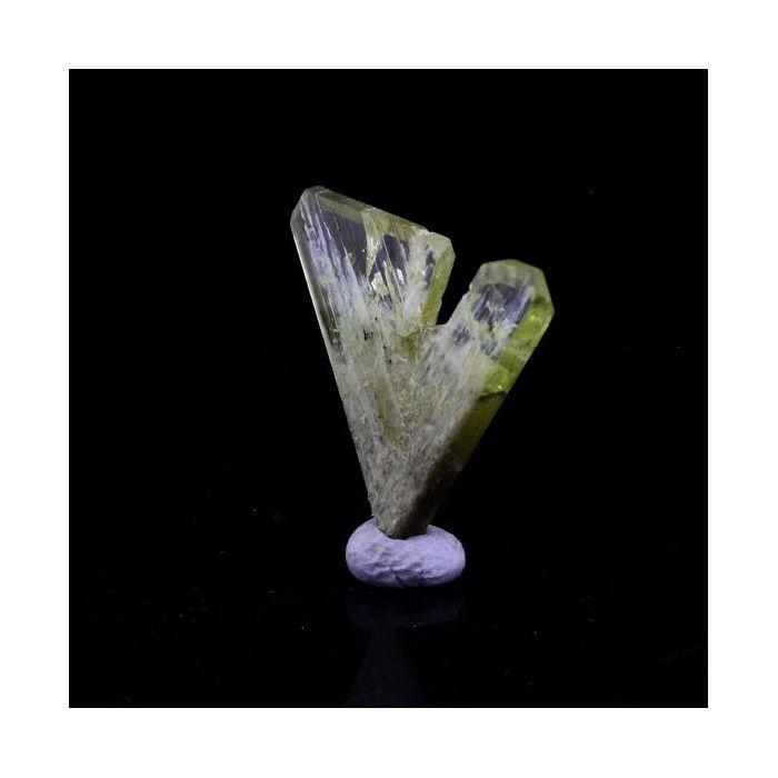 Pierres et Minéraux. Chrysoberyl. 3.52 ct. Lac Alaotra, Ambatondrazaka, Madagascar.