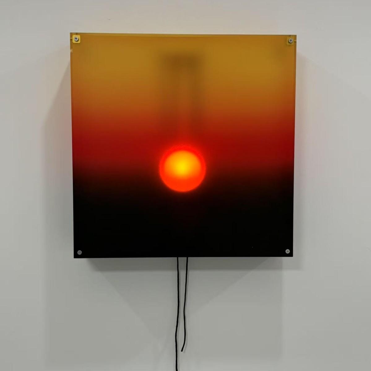 

Уникальная 10-дюймовая проекционная лампа «Восход-Закат», настенное крепление, выдвижная лампа окружающего света для декора гостиной, подарок для фотографии