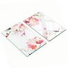 Glass Kitchen Chopping Boards with Watercolor Roses Graphics 2x30x52 Cm