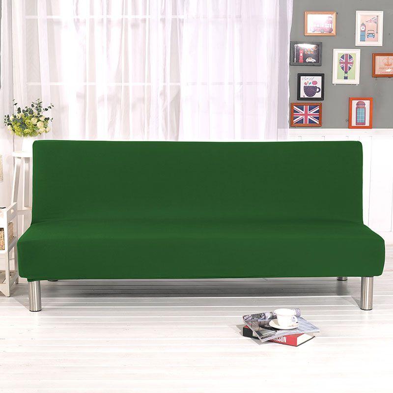 Luxurious Solid Sofa Bed Cover With Elastic Fabric For Ultimate Comfort And Protection