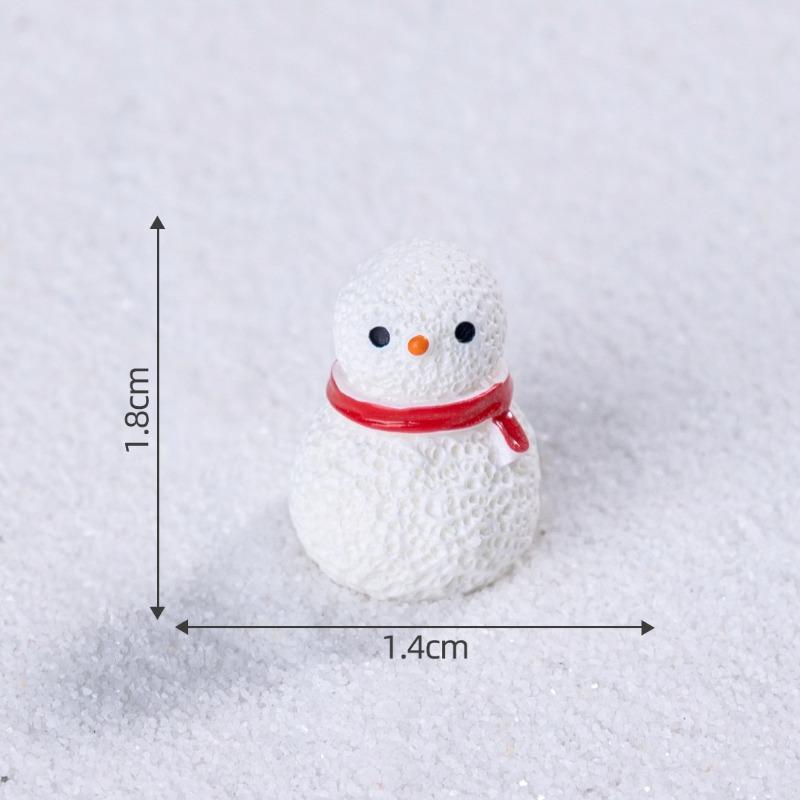 

Микро-ландшафт Рождество Дед Мороз Гном Снеговик Дом Декоративные Аксессуары Мини-украшения 8#