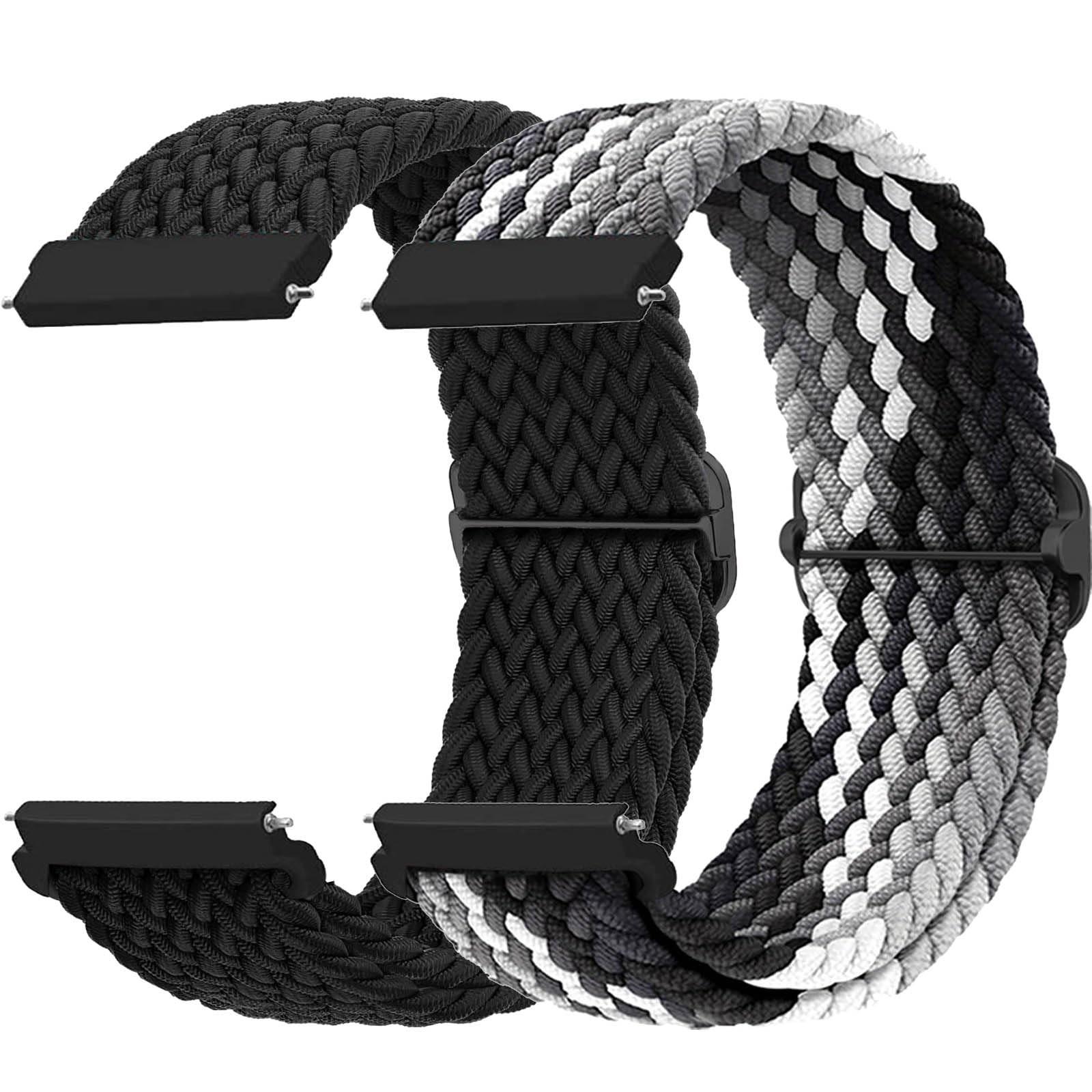 

20 мм ремешок для часов 6/5/4 40 мм 44 мм/часы 4/6 Classic 47 мм 43 мм 46 мм 42 мм/часы 5 Pro 45 мм/3 41 мм/Active 2.2 ST нейлоновый ремешок для часов One Size