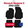 Basic Velour Car Mats, For Renault Megane Ii Kombi, Grandtour (2002-2008)