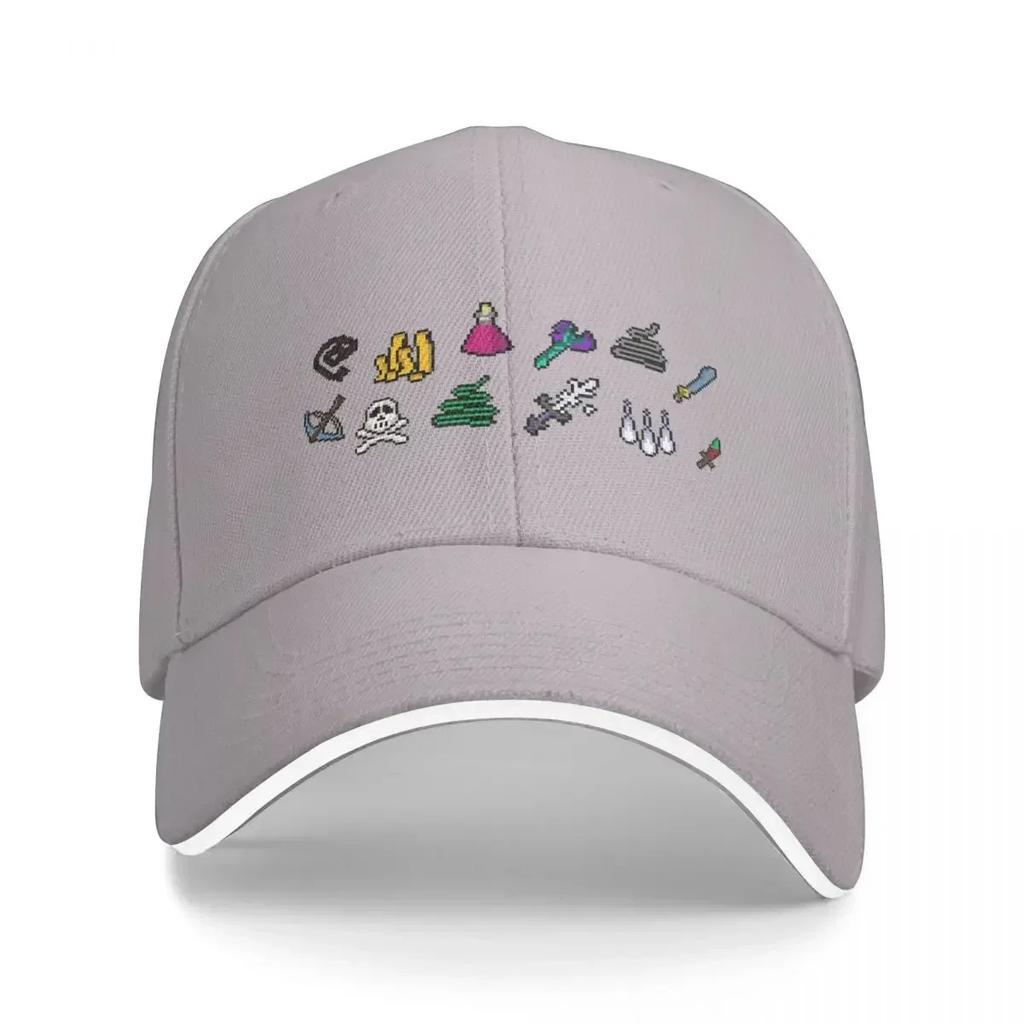 New Old School Runescape Player Killing Bundle Cap Fashion Casual Baseball Caps Adjustable Hat Hip Hop Summer Unisex Baseball Ha