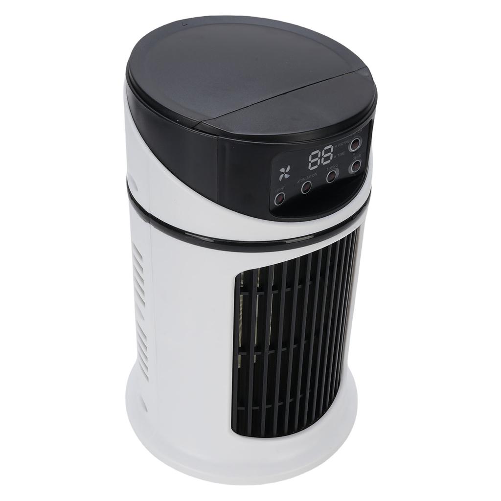 Taşınabilir Klima Vantilatörü 4'ü 1 Arada Tasarım 6 Kademeli Rüzgar Hızı 300ML Büyük Kapasiteli Su Tankı Hava