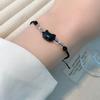 Hand Woven Niche Acrylic Cat Bracelet Romantic Minimalist Women Their Best Friend Couple Style Bracelet Fashion Trend Jewelry