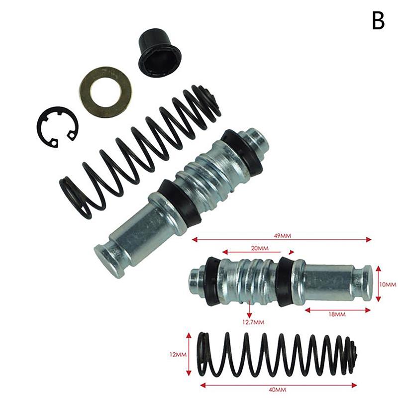 Motocyklová spojková brzdová pumpa Pístová opravná sada 11 mm 12,7 mm 14 mm 16 mm Pístky hlavního válce Opravné příslušenství