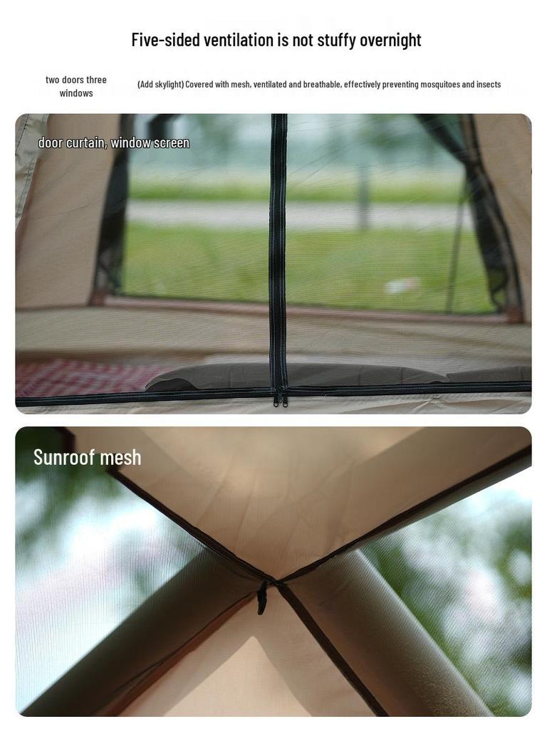 Fully Automatic Thickened Rainproof Oxford Cloth Portable Camping Tent