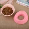Adjustable Small Dog Feeder Anti-Noise Pet Eating Dishes Arbitrary Tilted Cat Bowls  Cat Food