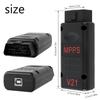 MPPS V21 ECU Programming Tool Professional MULTIBOOT ECU Chip Tuning Programmer Premium Remapping Micro Flash EEprom Reader