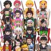 WM blocks 6116 6137 6138 Demon Slayer Tanjirou Nezuko Inosuke Zenitsu Giyuu Rengoku Uzui Tengen mattoncini anime blocchi da costruzione
