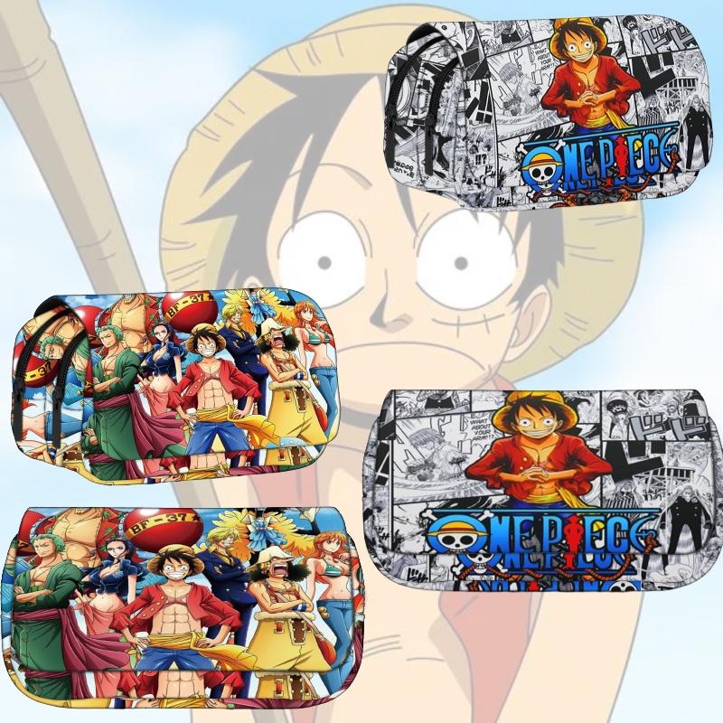 New Arrival! One Piece Cartoon Pencil Case For Students Durable Polyester Material