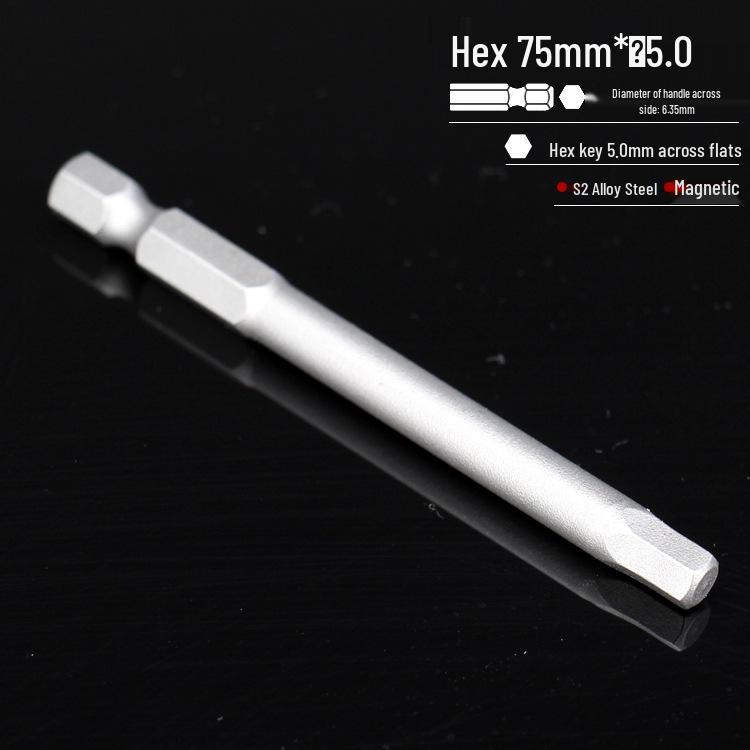 S2 Hexagon Magnetic Impact Driver Bit Set for Electric Screwdrivers