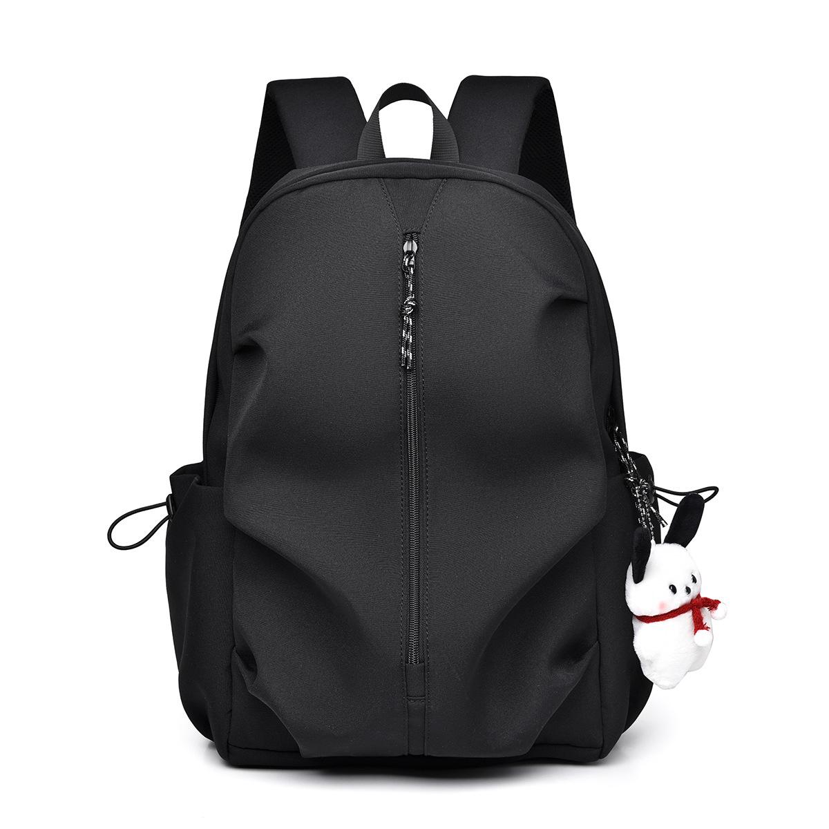 Casual backpack College student laptop backpack Men s and women s simple versatile school bag Casual backpack