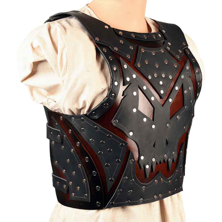 European Medieval Viking Warrior Shoulder & Helmet Armor Cosplay Prop