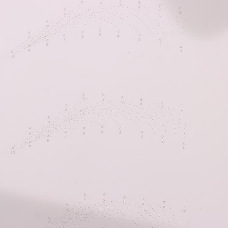 Yarı Kalıcı Vahşi Çizgi Kaş Dövmesi Uygulama Cildi Yeni Başlayan Nakış Silikon Simüle Kaş Eğitim Cildi Dövme Aletleri