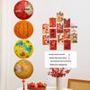 Mid-Autumn Festival Luminous Lantern String: Chinese-Style Decorative Hanging Lanterns for Festive Atmosphere
