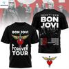 Bon Jovii 2026 Forever Tour Black 3D Shirt Unisex S-5XL