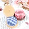 1Pc Ball Shaped DIY Craft Needle Pin Cushion Holder with Wood Bottom Sewing Pin Cushion Home Sewing Tools Accessory