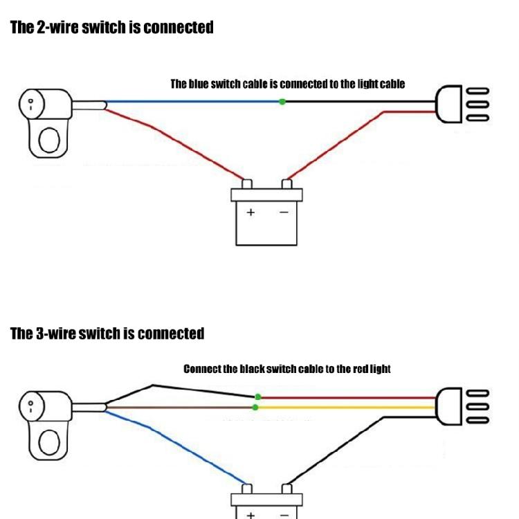 Corrosion Resistant Motorcycle Front Headlight Spotlight Handlebar Control Switch Suitable for Riders Safe Night Travel