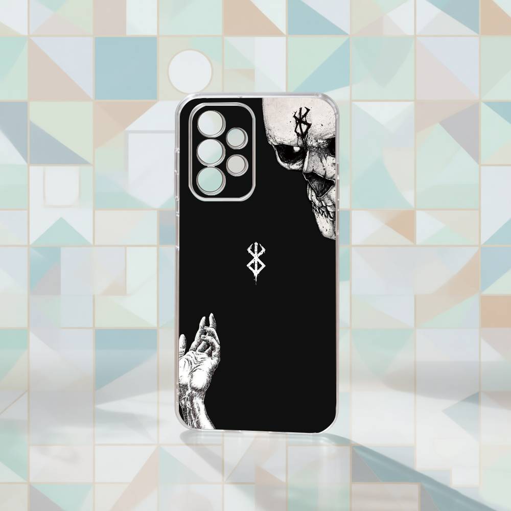 

Berserk Guts Anime Phone Case Transparent Silicone Soft For Samsung S25,S24,S21,S22,S23,S30,Ultra,S20,Plus,Fe Samsung S20plus5G