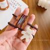 Cute Bear Hair Ties High Elasticity Ponytail Holders With Acetate Material Premium Headbands For Girls